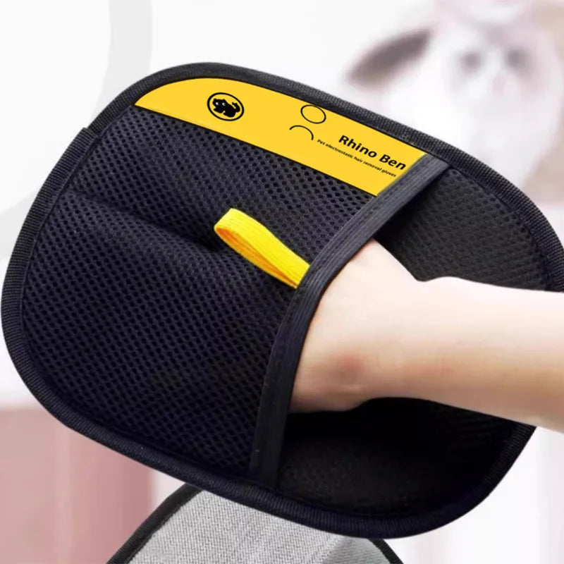 Pet Hair Remover Gloves — Double Sided & Multi-functional