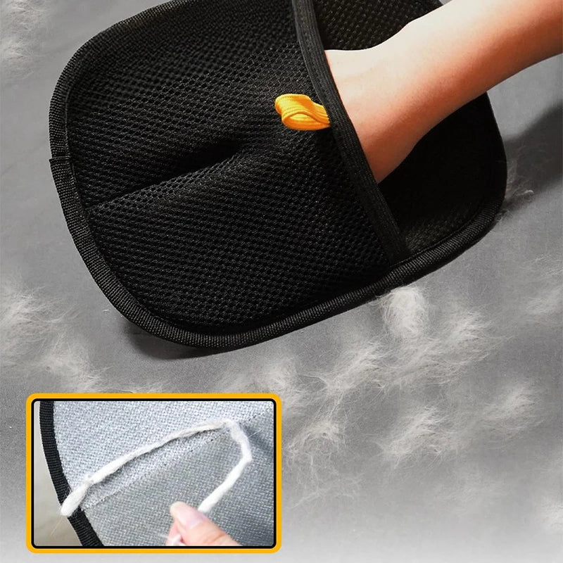 Pet Hair Remover Gloves — Double Sided & Multi-functional